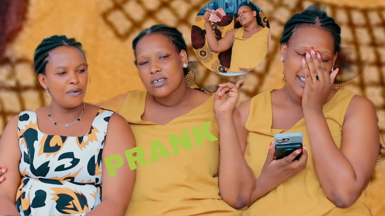 AKOREYE MURAMUKAZIWE PRANK AMUSABA AMAFARANGA 😭 AMUREGA KUMUGABO 😭  