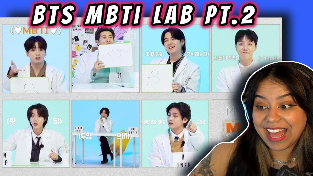BTS (방탄소년단) MBTI Lab pt.2 REACTION🥼🧬
