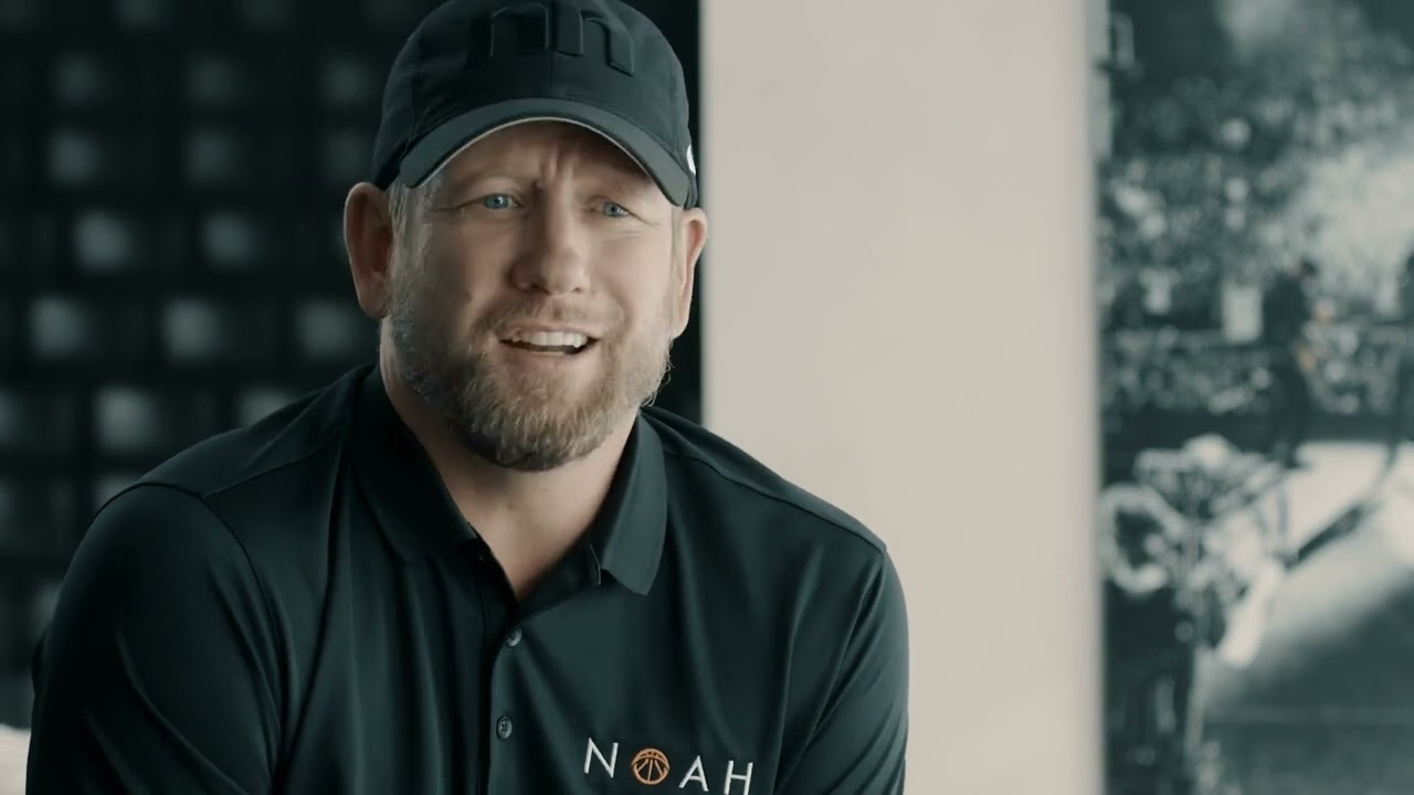 Head Coach Nick Nurse and Noah- 