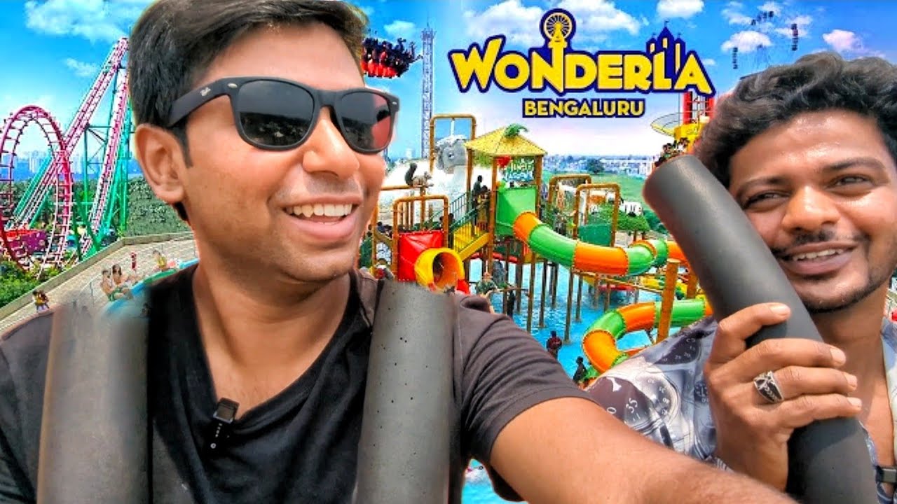 Wonderla Amusement Park Bangalore Theme Park Bangalore || Full Tour ||THRILL & FUN Rides Wonderla