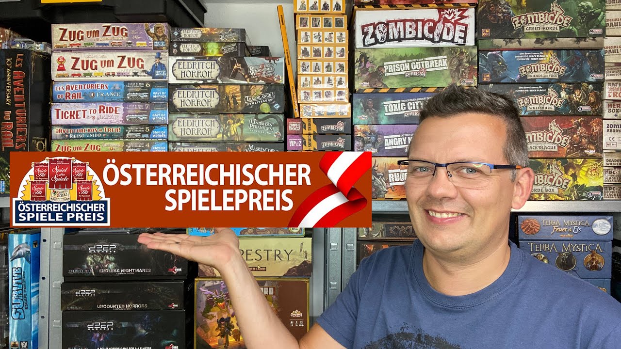 &Ouml;sterreichische Spielepreis - Gewinner 2020 - vom Kinderspiel bis zum Expertenspiel