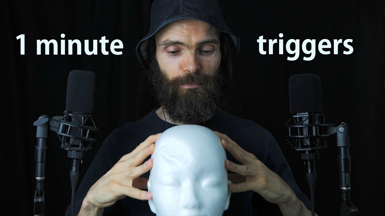 ASMR 1 minute triggers