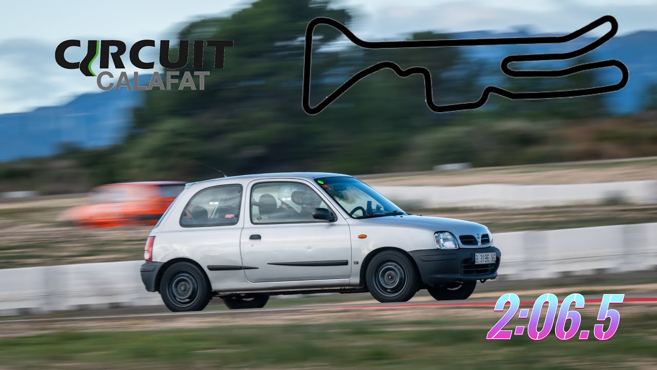 Onboard Circuit de Calafat | Nissan Micra 1.3 | Vuelta: 2:06 | Track Day 31/01/2026