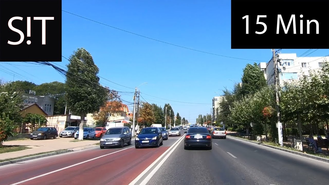 Iesire Constanta orasul Ovidiu Si Lumina In Trafic