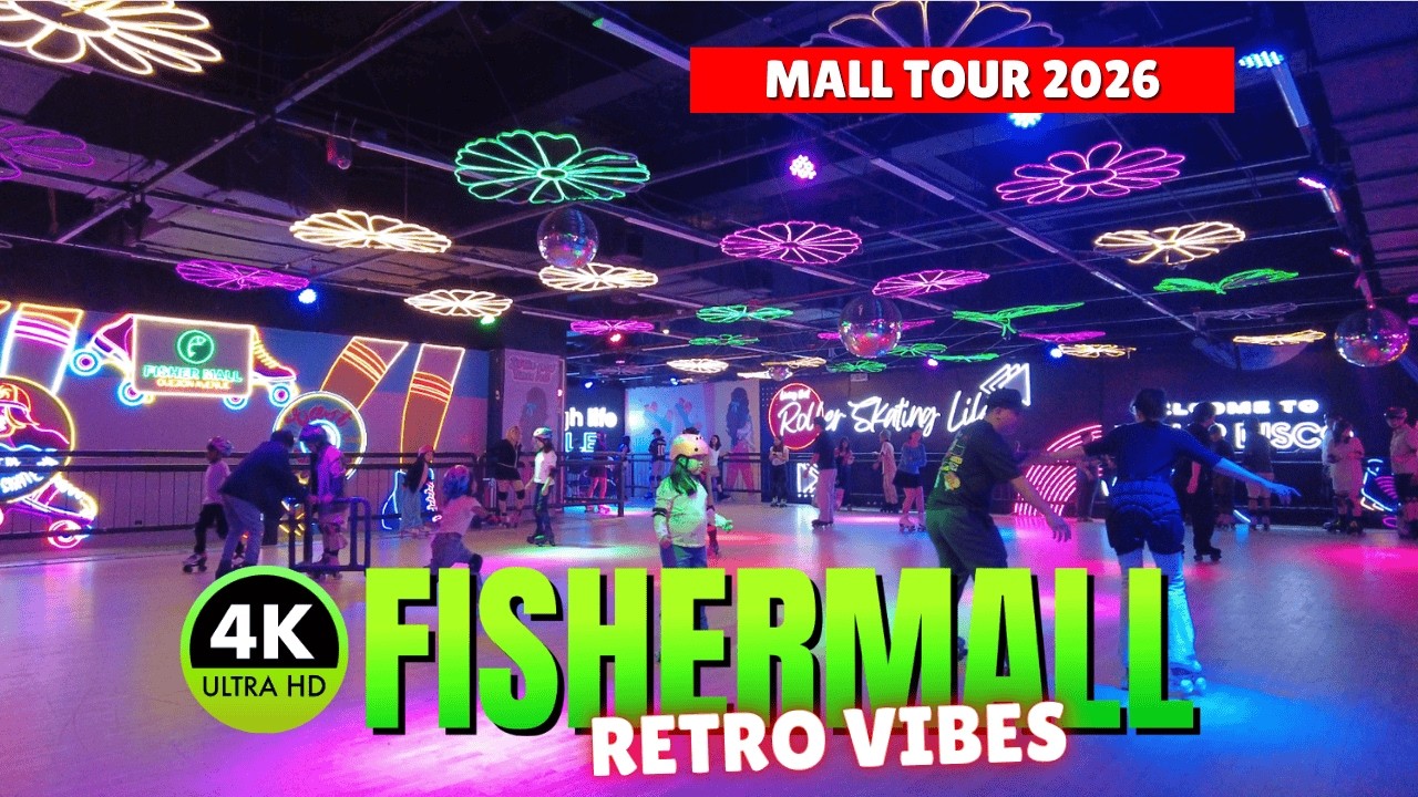 [4K] FISHERMALL MALL TOUR 2026 - Cool Retro Activities | Quezon City Malls