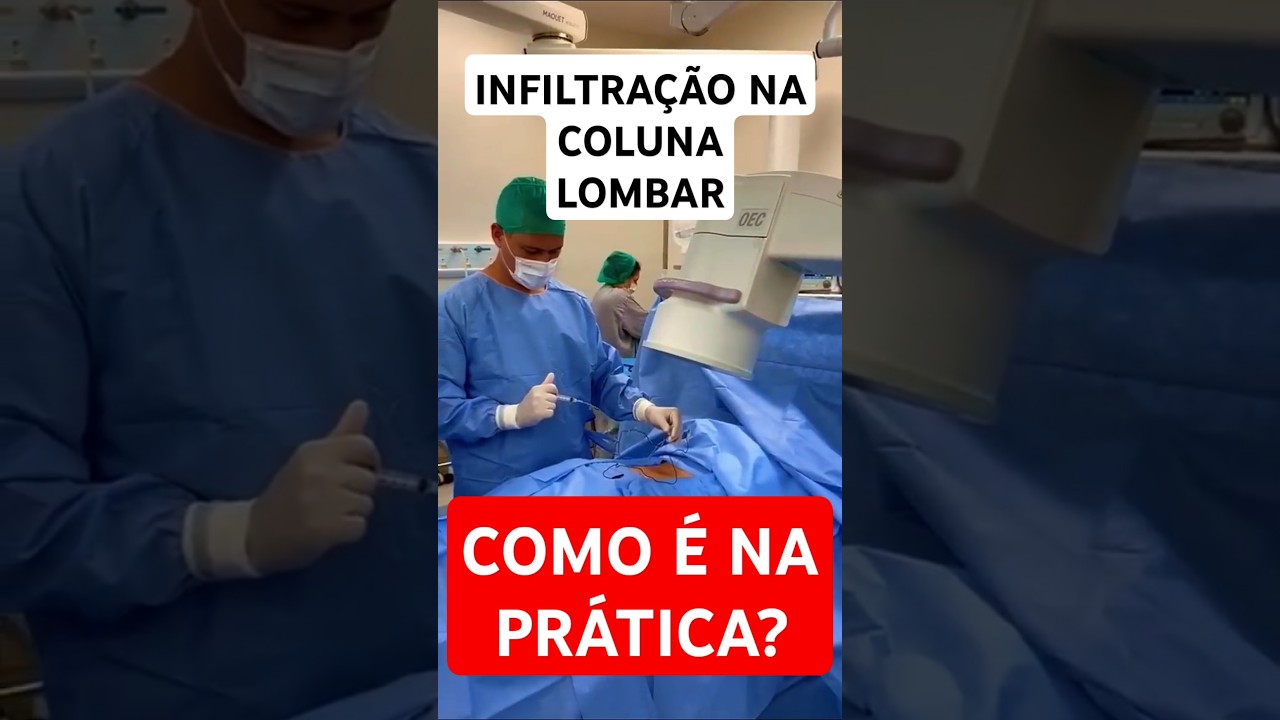 Descubra Como é a Infiltração Facetária Lombar para Alívio de Dor nas Costas