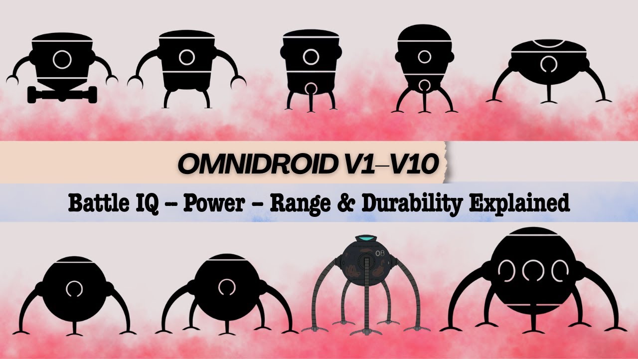 Omnidroid V1–V10: Battle IQ, Power, Range & Durability Explained