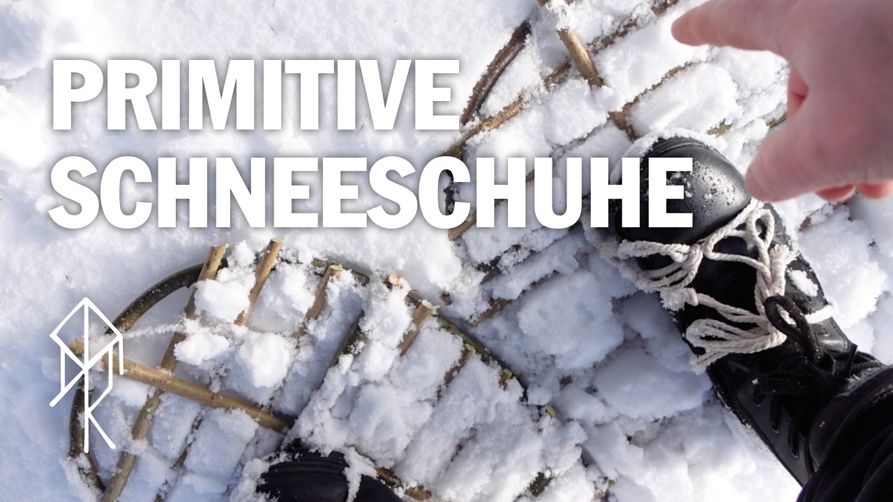 Survival Schneeschuhe und Chaga-Tee │ Bushcraft │Survival │Urviech