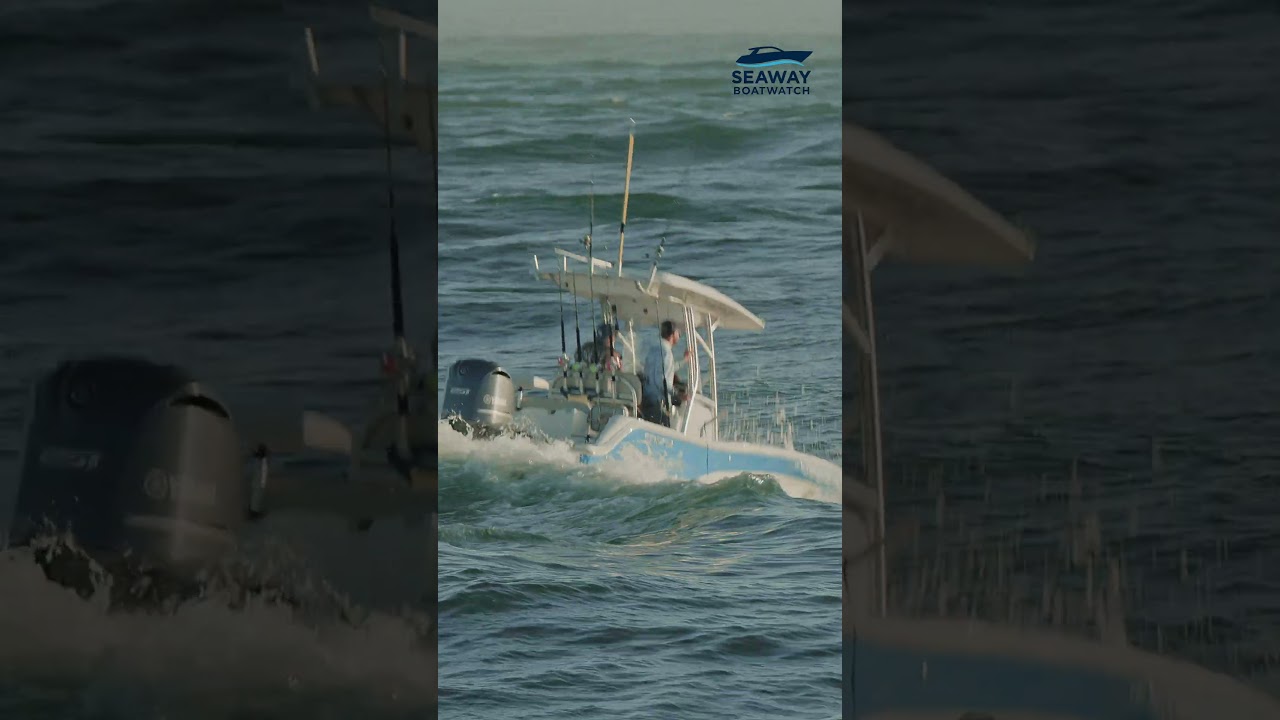 Choppy morning's fishing at the Gold Coast Seaway 