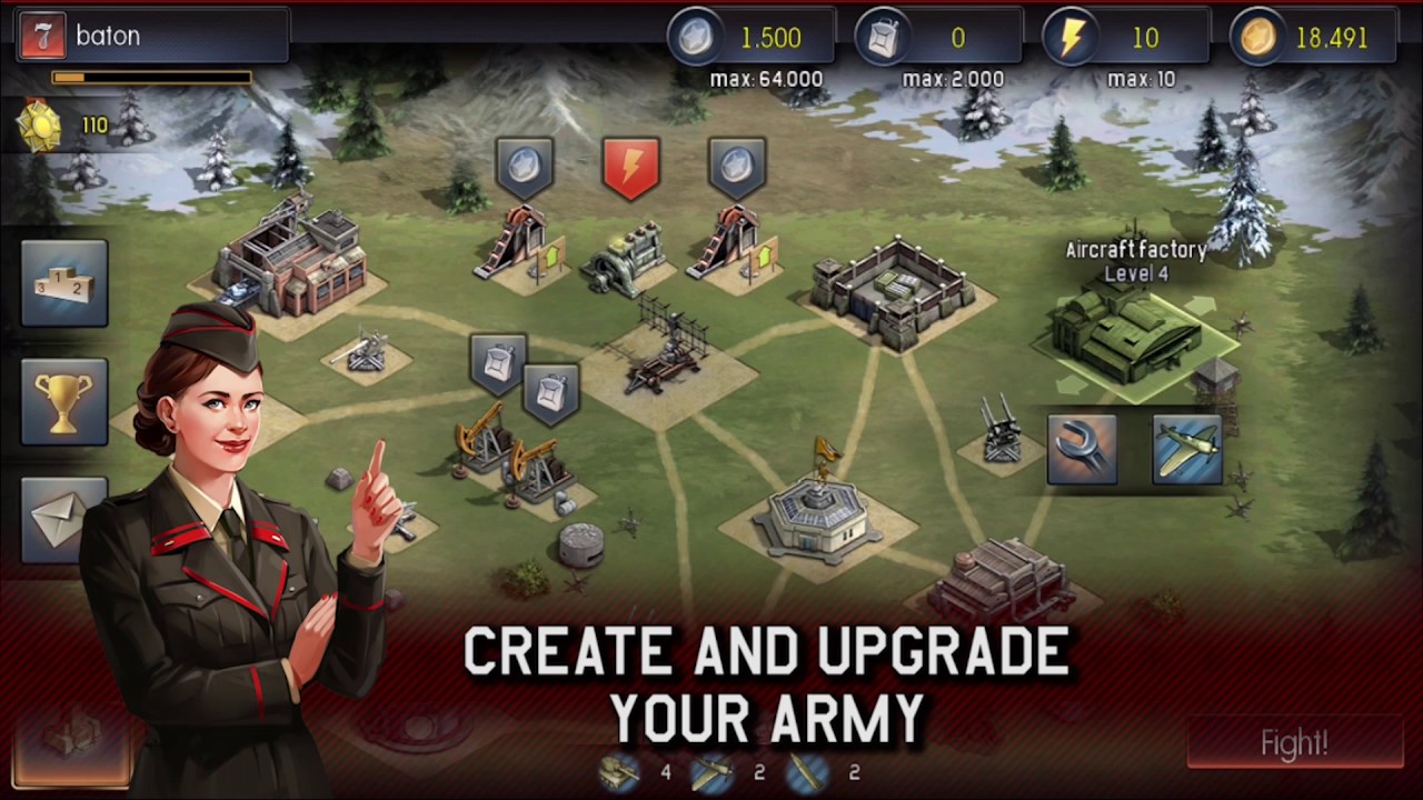 War Conflict – Real-Time Mobile Strategy Game Trailer