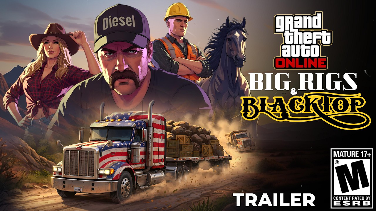 GTA Online: Big Rigs & Blacktop - Trailer