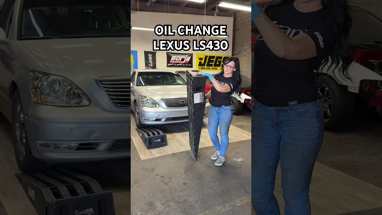 Sharing is caring Liqui Moly oil change for this Lexus LS430! #diy #oilchange