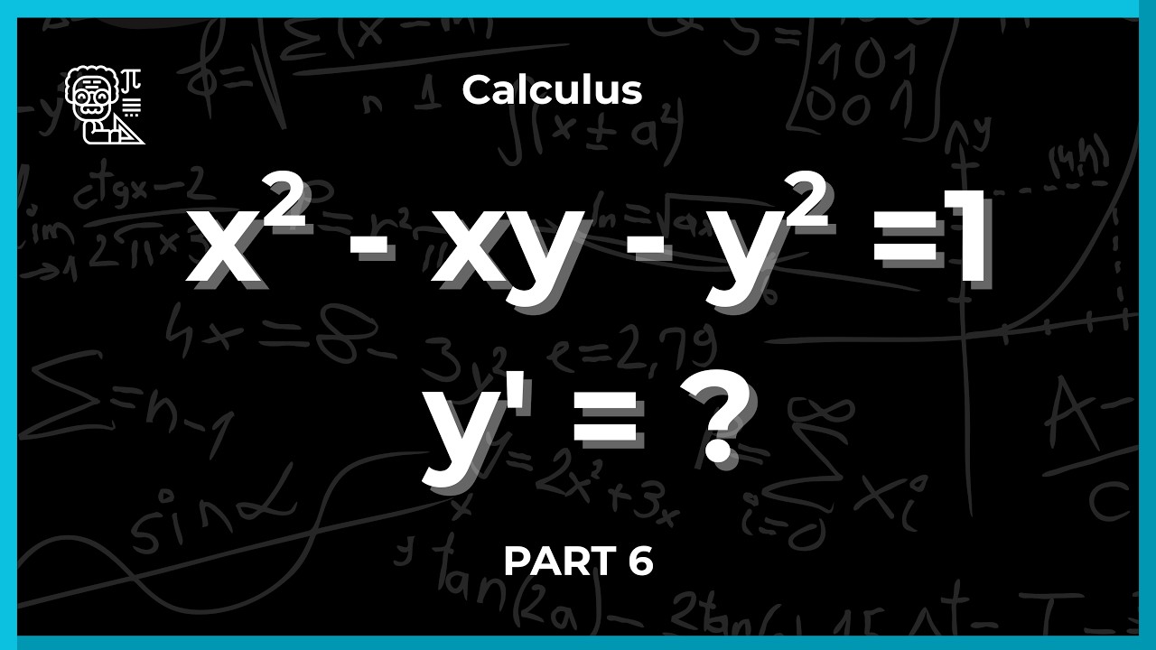 Find the Equation of the Tangent Line | Implicit Differentiation Example | Part 6