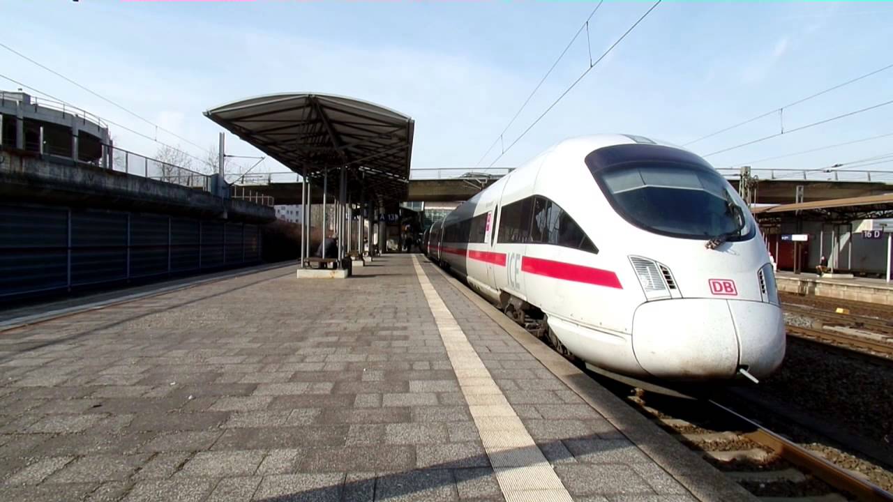 ICE T/ BR 411 in Hannover Messe/Laatzen