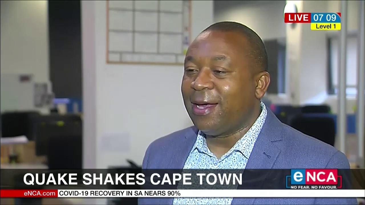Tremor in Cape Town