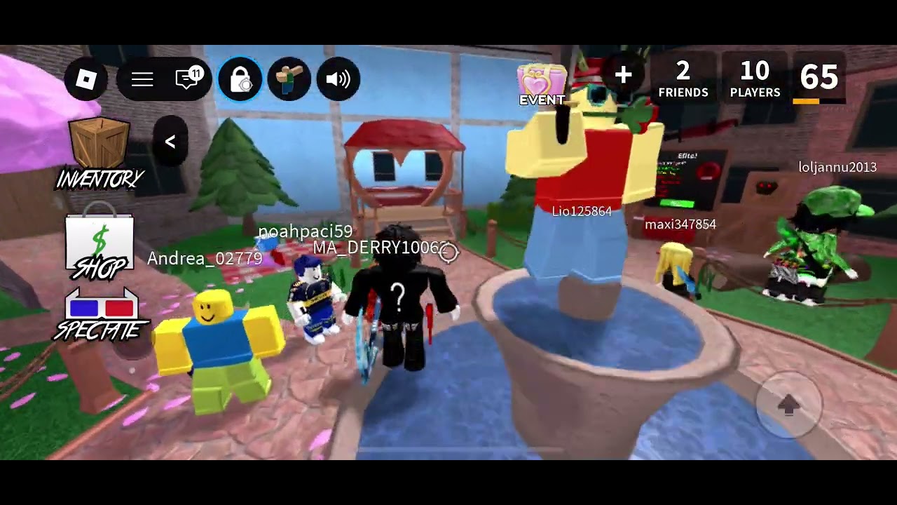 Playing M￼M2 in a public server dressed up in all black
