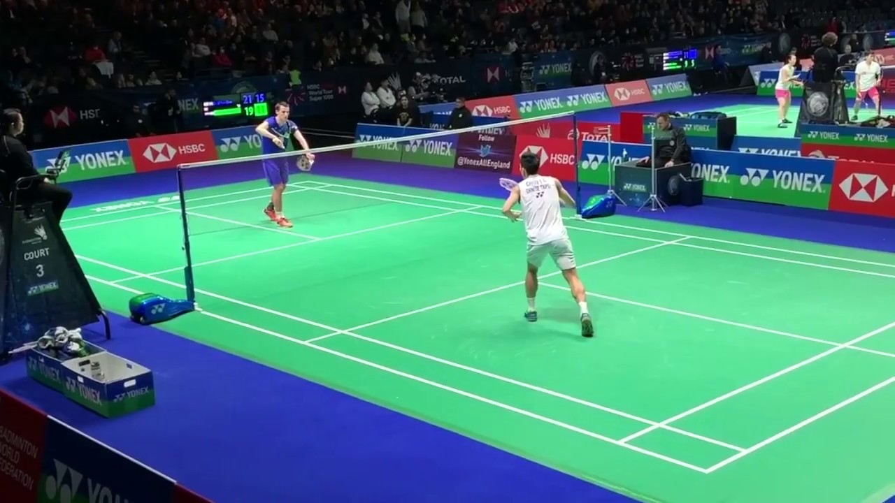 Chou Tien Chen Nice Angle at All England 2020