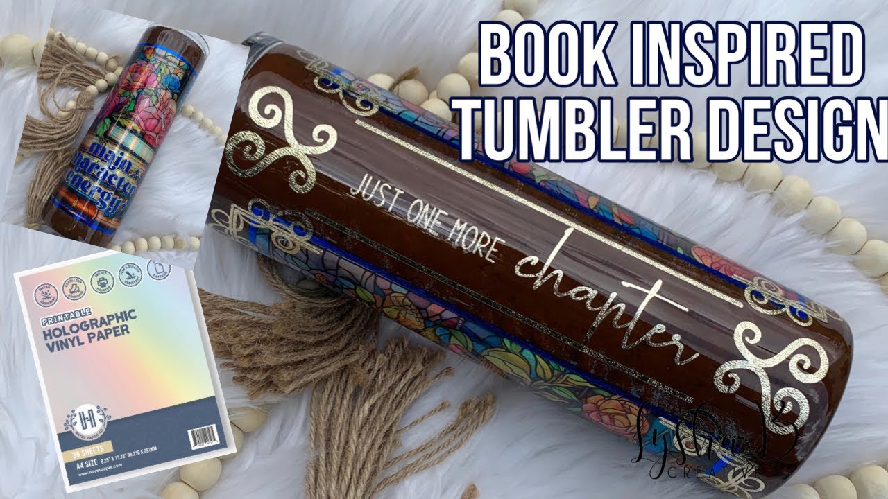 Book Inspired tumbler design