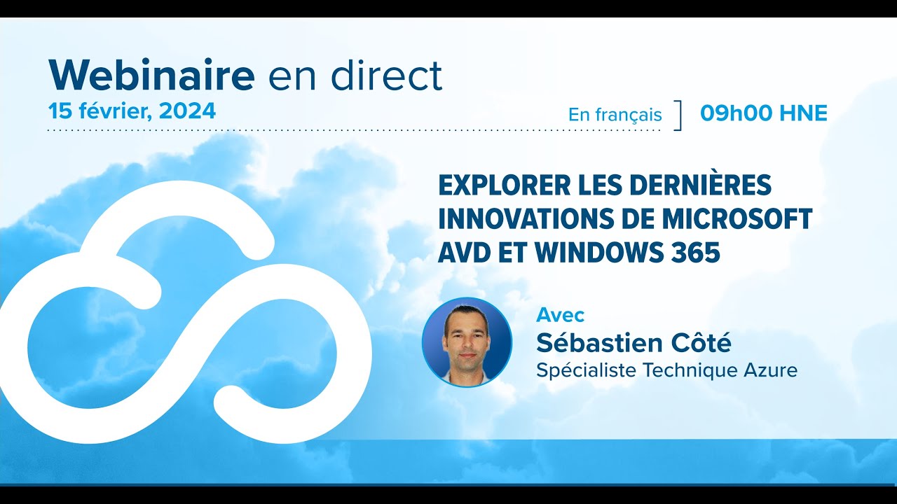 FR - Explorer les dernières innovations de Microsoft AVD et Windows 365