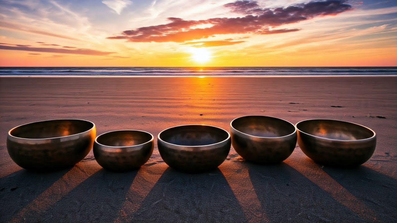 Stellar Sunrise | Psychedelic Soundscape | Relaxing Singing Bowls | 528hz & 741hz