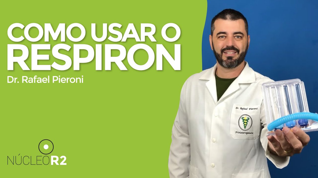 Como usar o RESPIRON - Incentivador Respiratorio