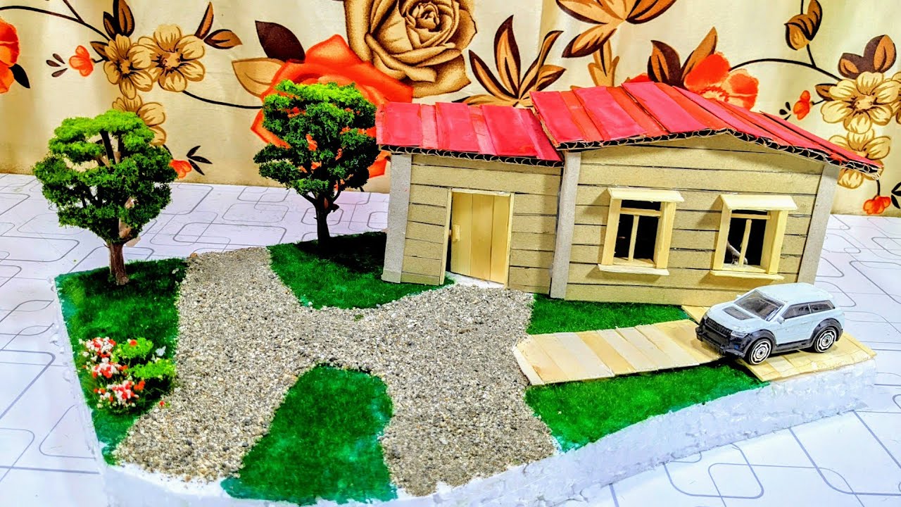 How To Make City House In The Autumn With Cardboard | @DIYhobby @5MinuteCraftsDIY