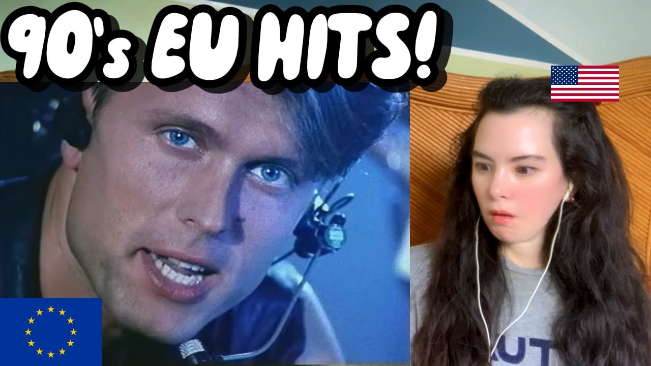 American Girl Reacts to Top 90s European Dance Hits