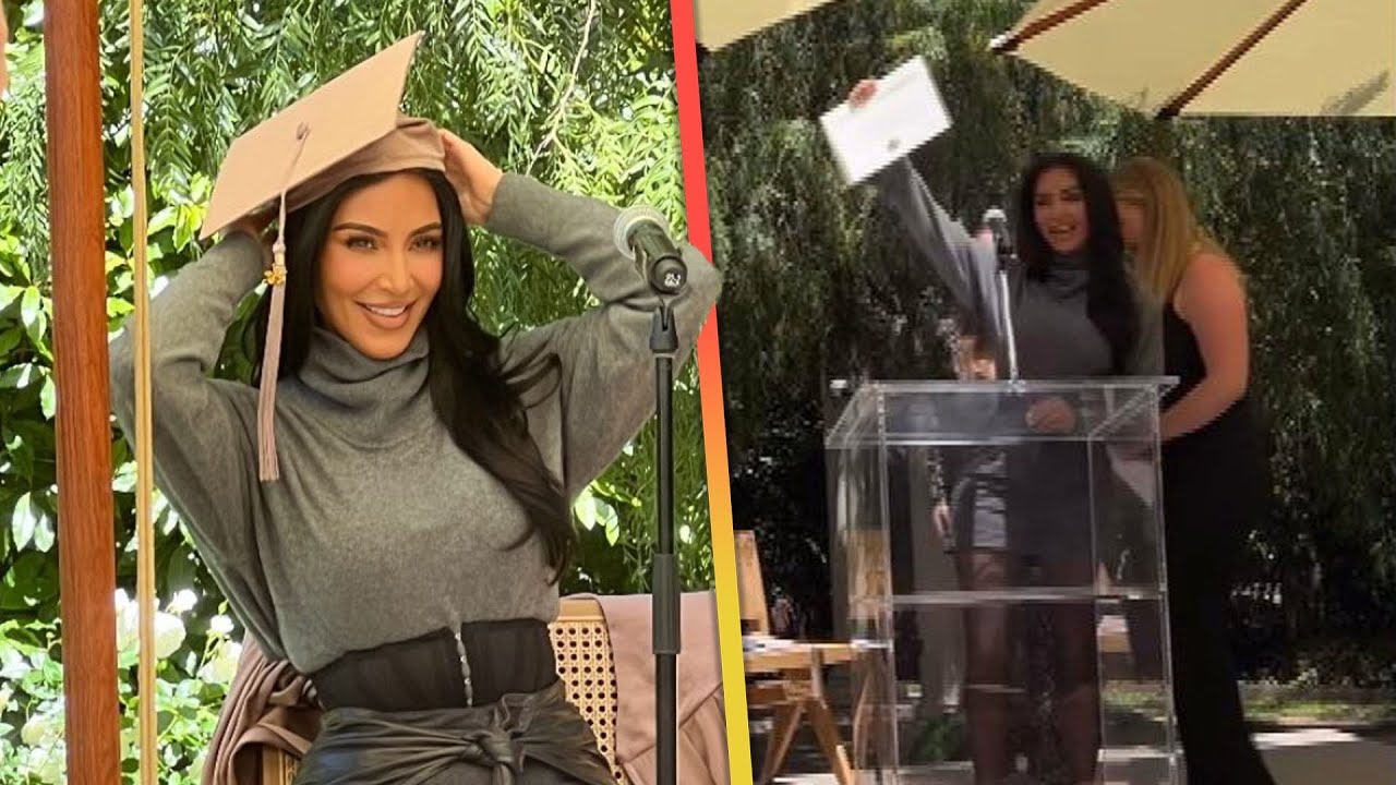 Kim Kardashian GRADUATES Law School!