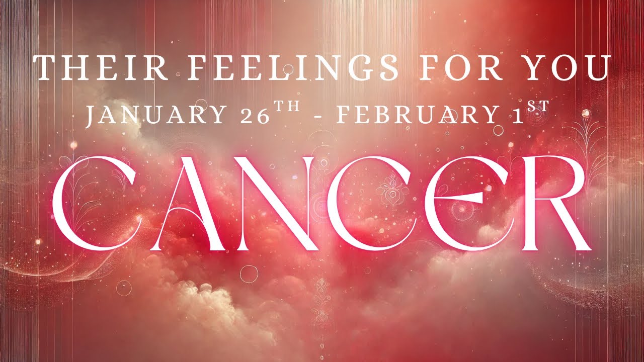 CANCER tarot ♋️ Someone Is Overthinking Every Move They Make Toward You. Cancer Jan - Feb 2026 