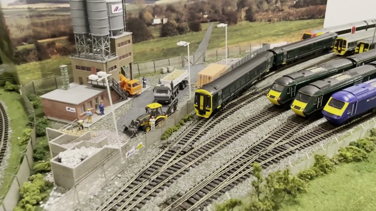 Midtown Spa OO gauge Modern Image February 2022 Sunday Morning Running Session