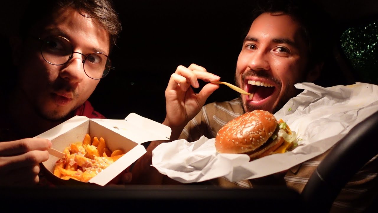 MCDO sur une AIRE D'AUTOROUTE avec François