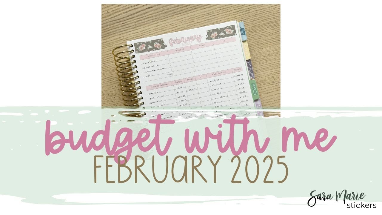 February 2025 Budget | Family of 4 | Suburbs of Chicago | Paying off Mortgage |