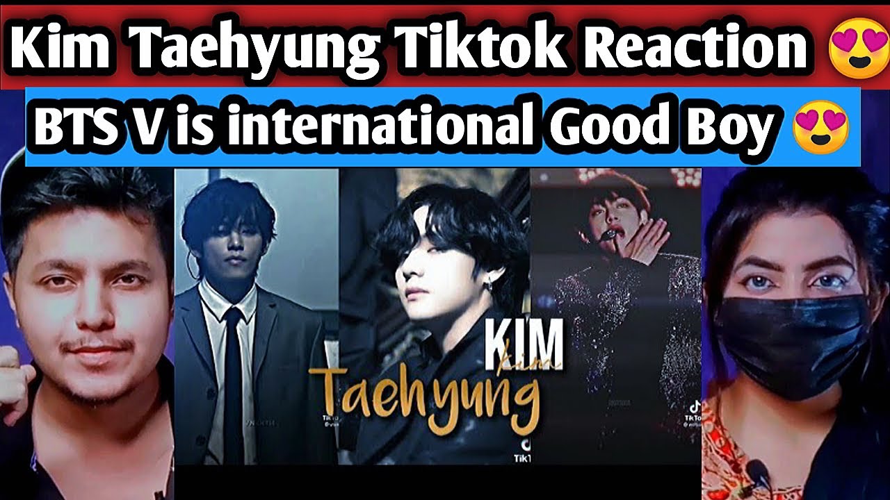 Pakistani reacts to BTS V 💜 ✨ Kim Taehyung tiktok edits | BTS | Dab Reaction