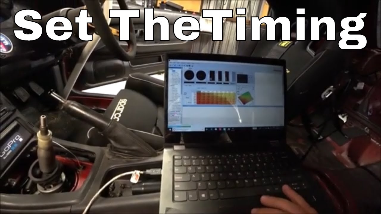 RB25DET Build - Set timing with timing light