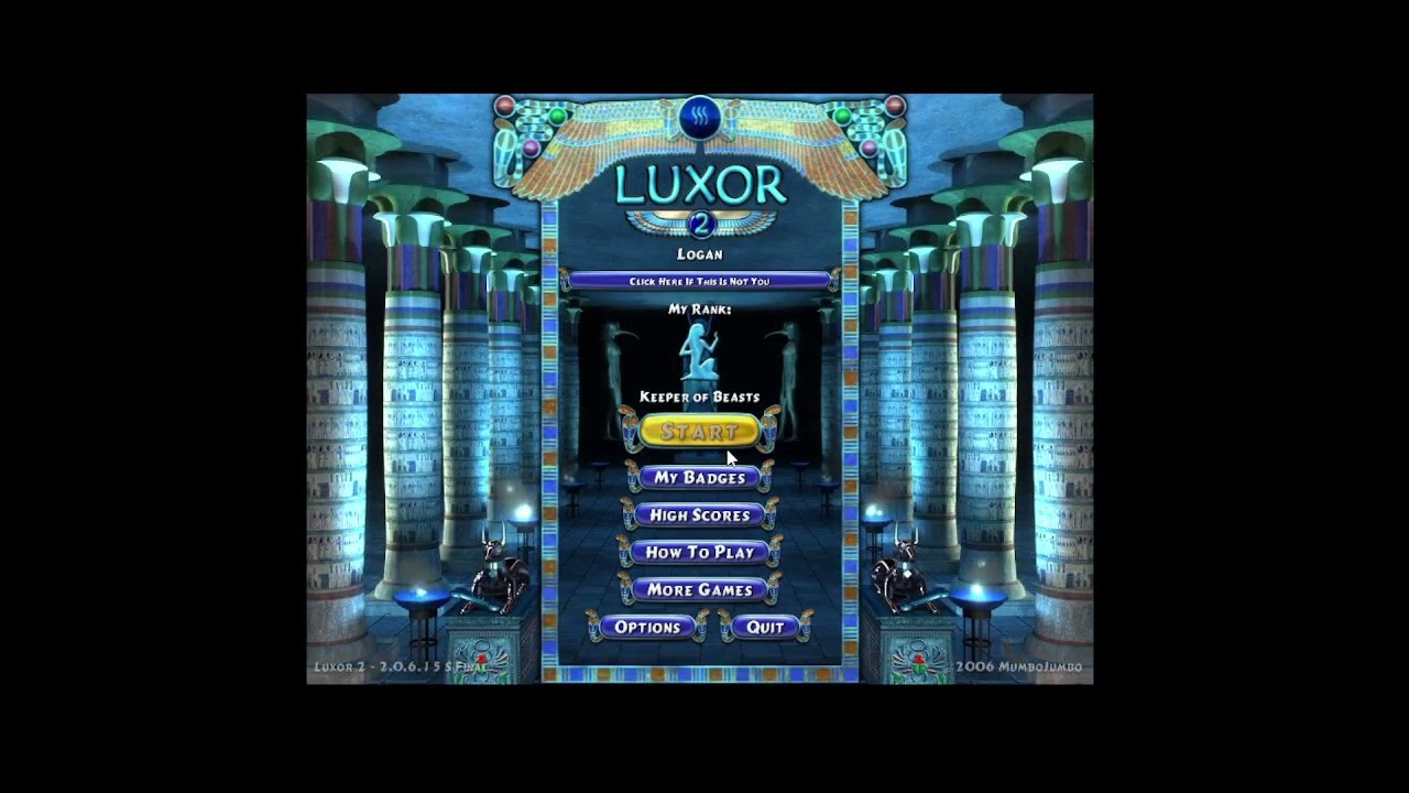 Logan plays Luxor 2 with Sonic the Hedgehog music and Sound Effects