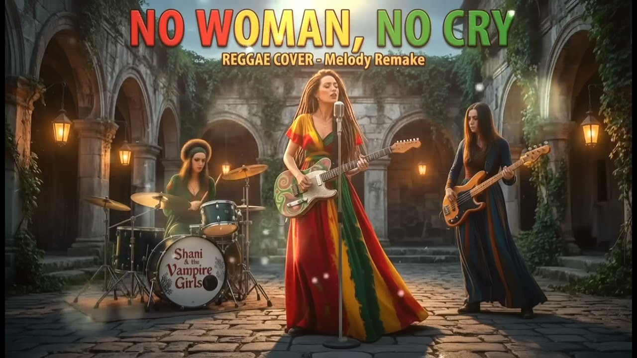 No Woman, No Cry   Bob Marley FEMALE REGGAE COVER   Shani & Vampire Girls  Audio Priority Version