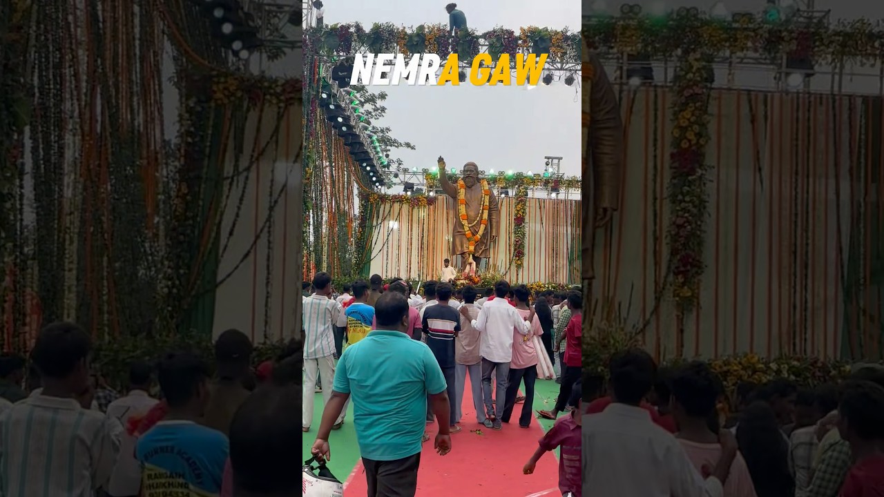 NEMRA GAW ka Program CM HEMANT SOREN LUKAYATAND #nemragaw #hemantsoren