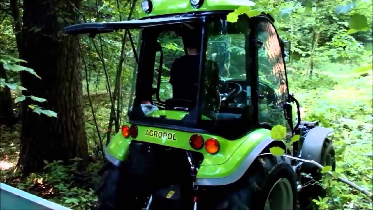 Tuber 40 wyciąganie drewna z lasu.