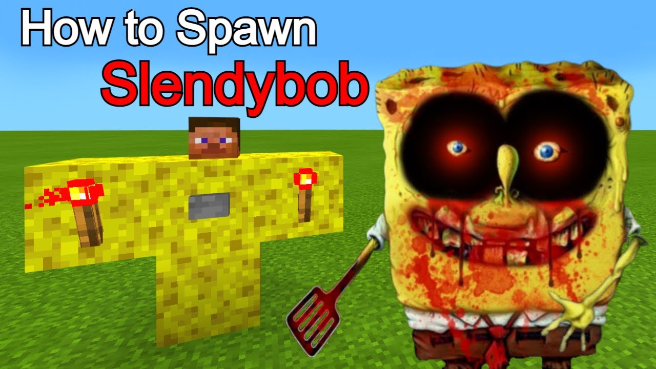 How to Spawn Slendybob in Minecraft !!