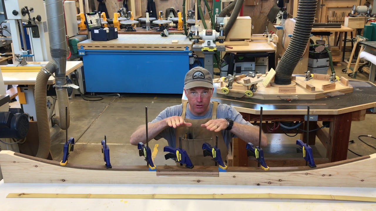 Bow - Day 5 - Building the form, gluing up