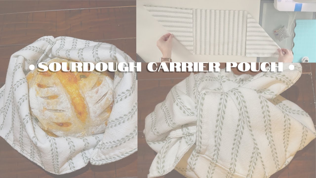 Make THIS simple bag to keep your sourdough safe