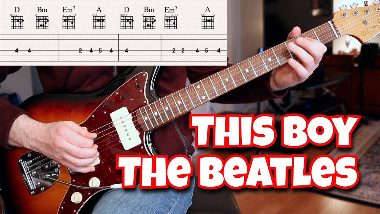 This Boy (Beatles guitar cover)