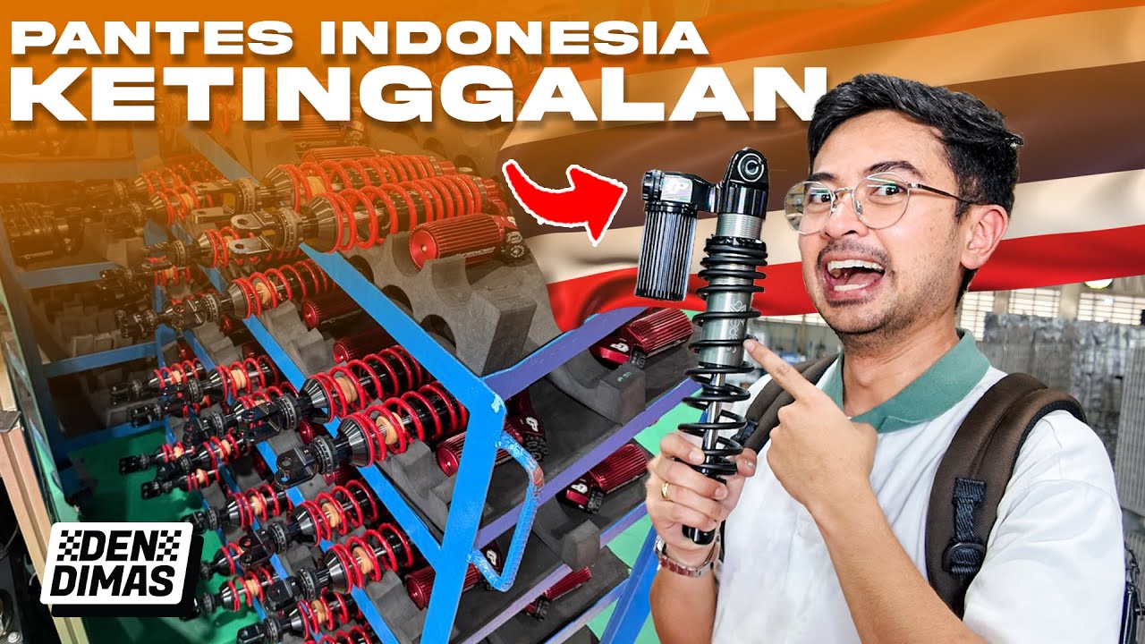 KALIAN PASTI NGGA TAU‼️ Begini Cara Bikin Shock Breaker Motor/Mobil Profender di Thailand