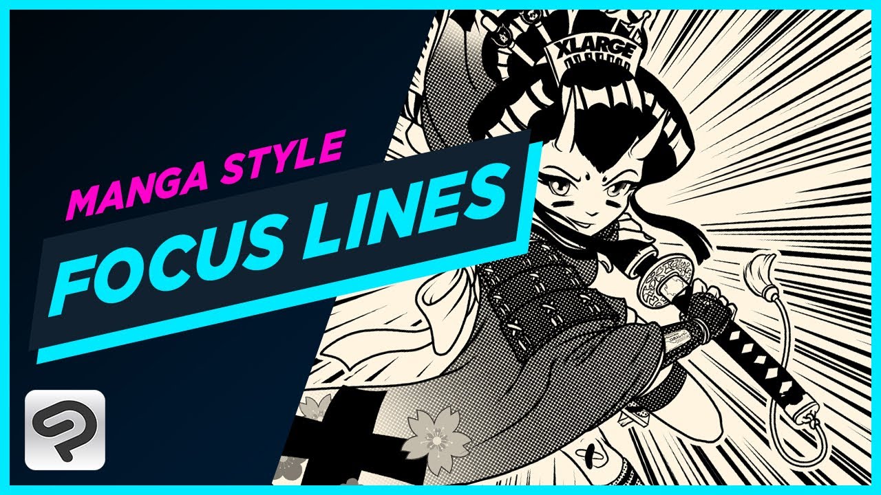 Super easy manga bursts and focus lines