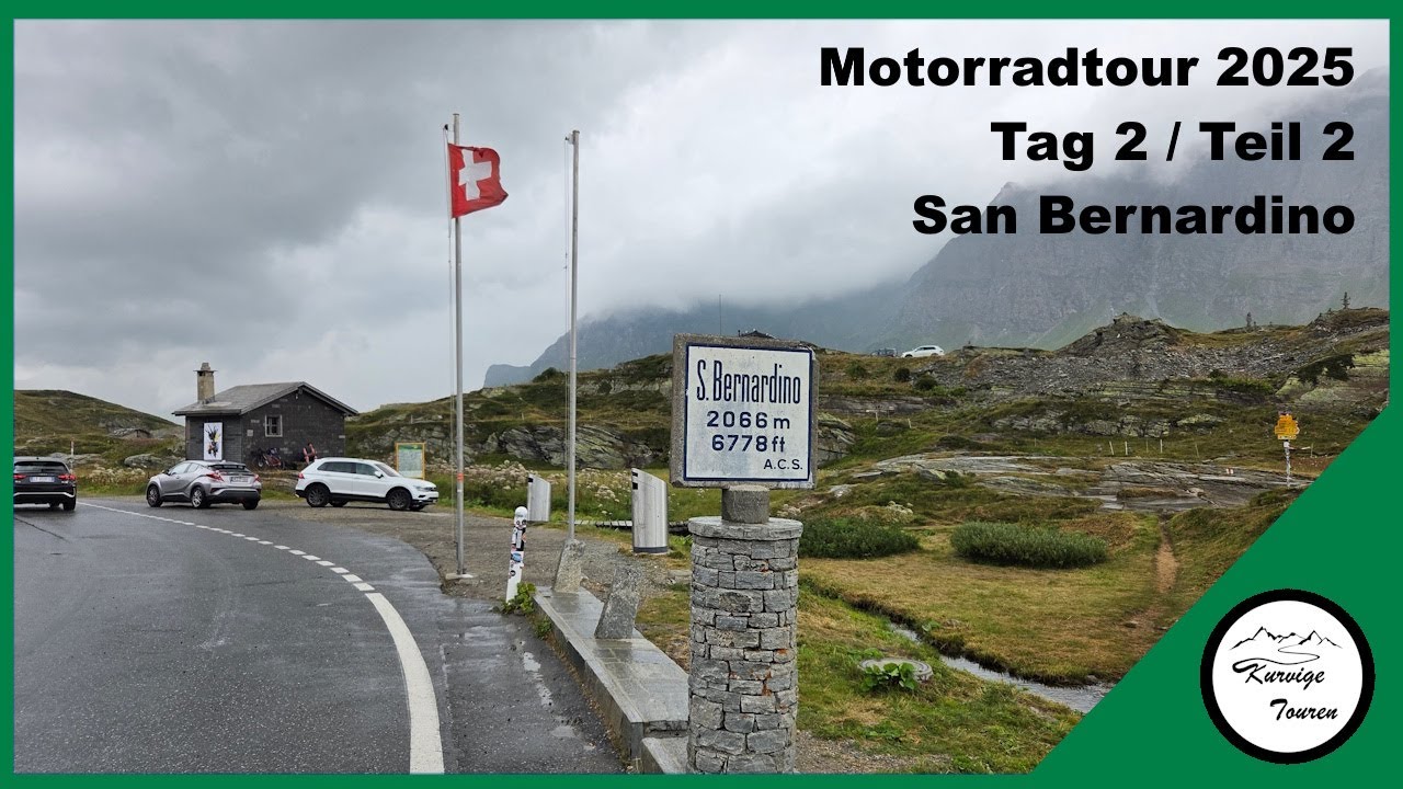 Motorradtour 2025 // Tag 2 / Teil 2 / San Bernardino / Suzuki V-Strom 1000 / Kawasaki Versys 1000