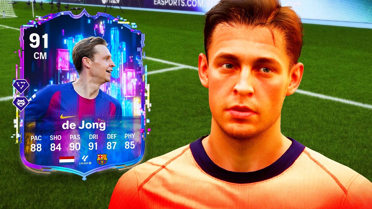 91 Flashback De Jong MIGHT BE The BEST Midfielder on FC26..