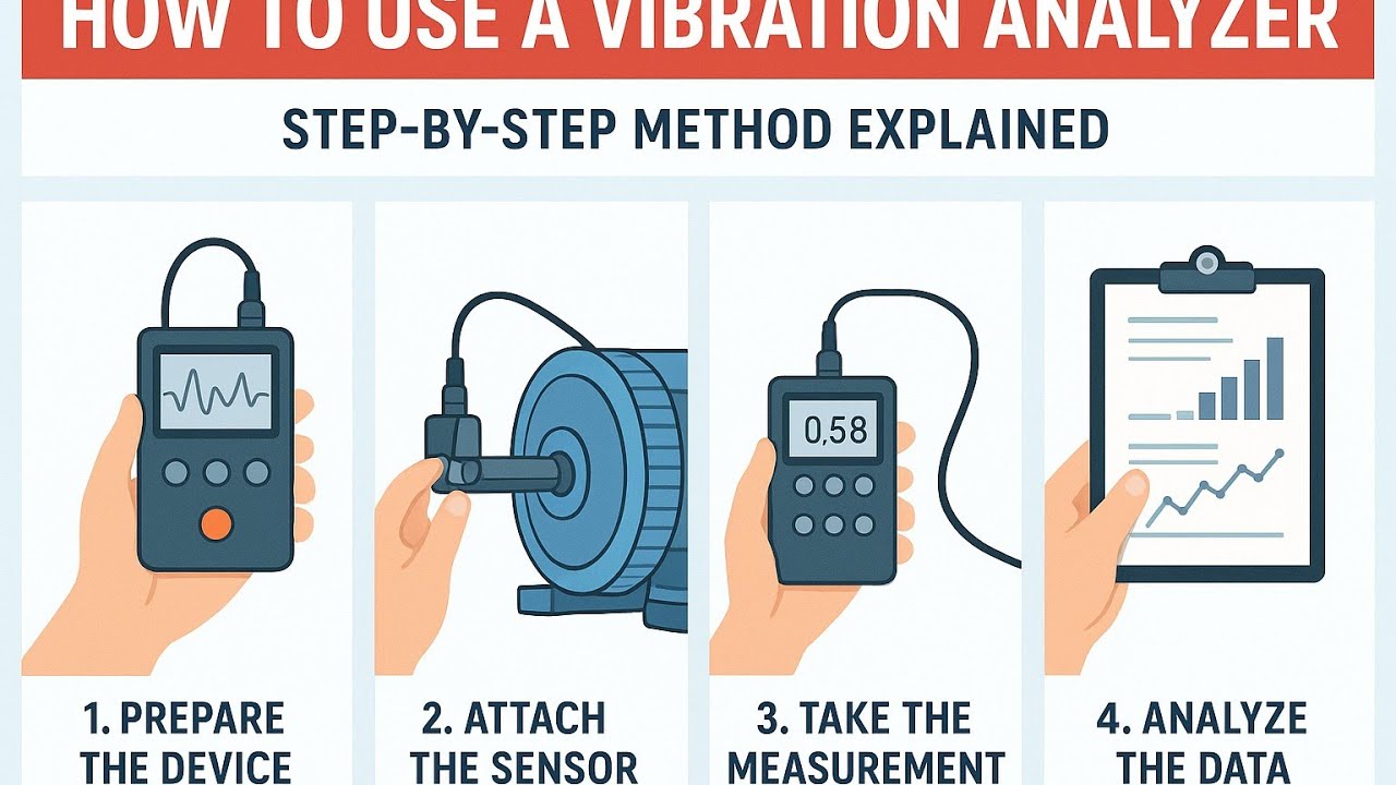 How to Use a Vibration Analyzer Step by Step | Vibration Analysis Explained for Beginners