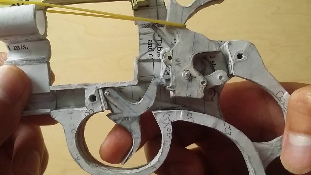 Paper Colt Python Update #2: Basic Trigger Mechanism
