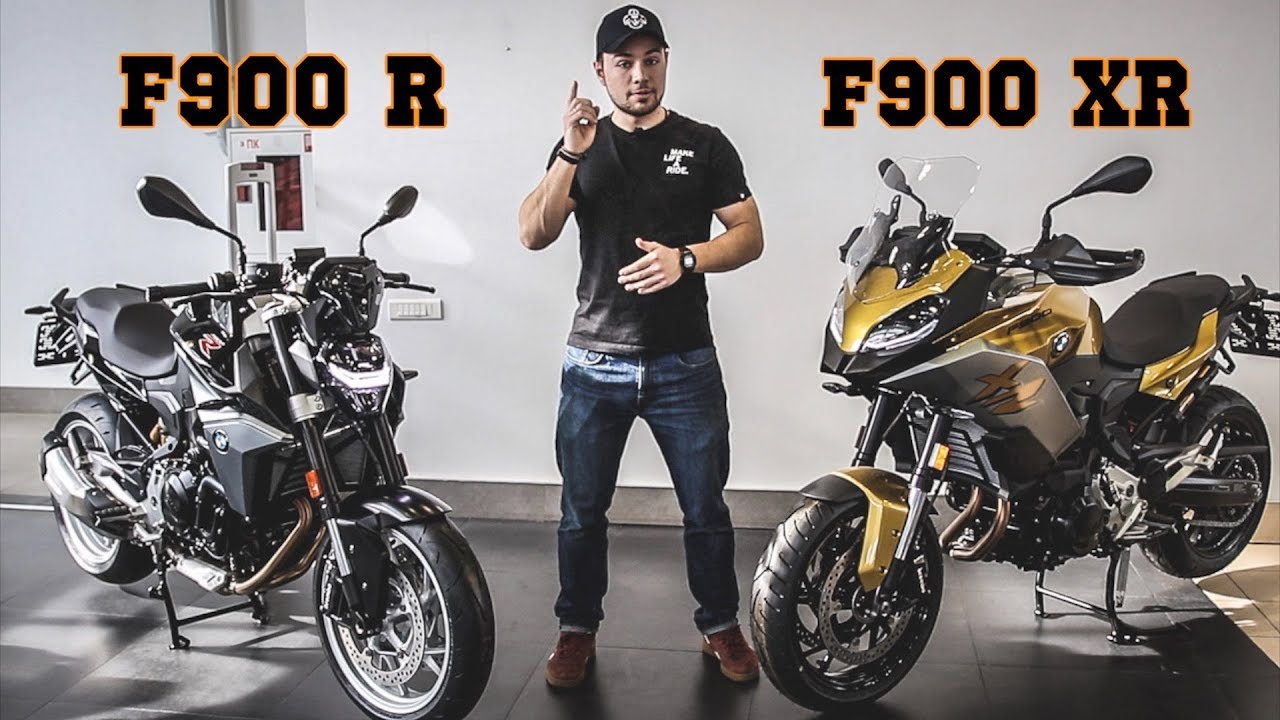 Обзор BMW F900R и F900XR. Отличия от F800!
