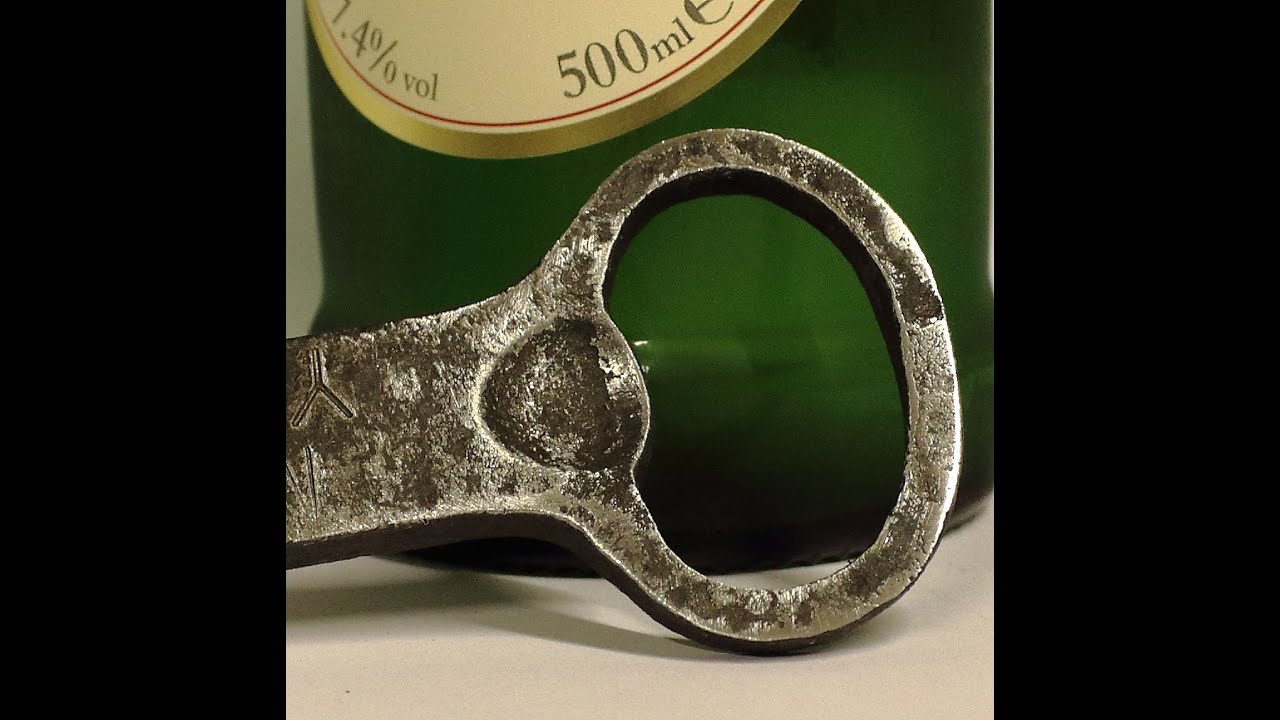 Blacksmithing - Hand Forging A Bottle Opener